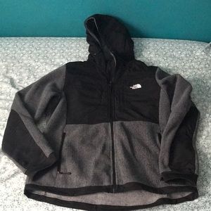 The North Face Denali womens hooded jacket L